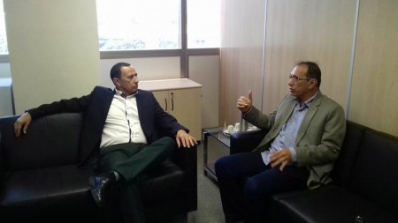 Zó em reunião no DNIT