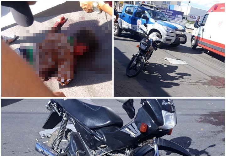 Mulher morre atropelada no contorno da Sote